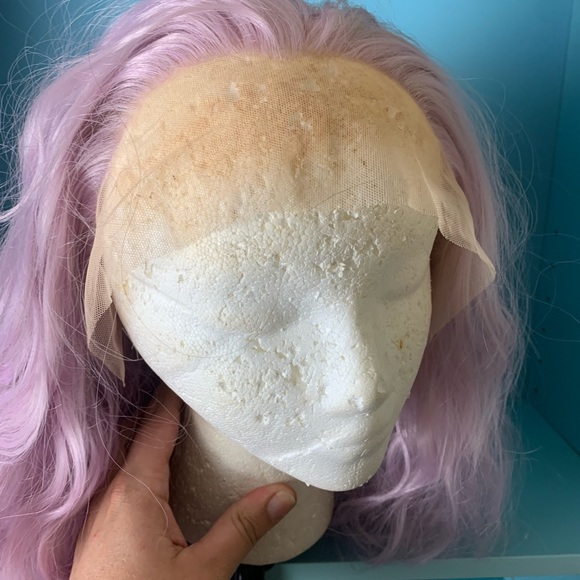 Unworn uncut lace front wig from Webster wigs in ice lavender - Picture 4 of 7